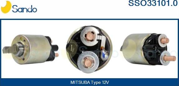Sando SSO33101.0 - Solenoid Switch, starter car-mod.net