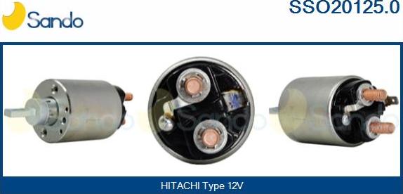 Sando SSO20125.0 - Solenoid Switch, starter car-mod.net