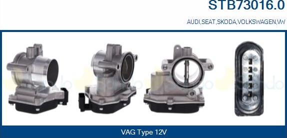 Sando STB73016.0 - Throttle body car-mod.net