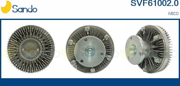 Sando SVF61002.0 - Clutch, radiator fan car-mod.net