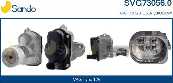 Sando SVG73056.0 - Solenoid Switch, starter car-mod.net