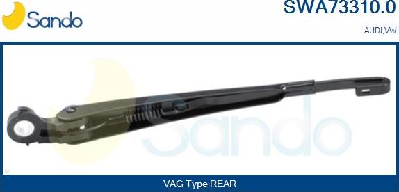 Sando SWA73310.0 - Wiper Arm, window cleaning car-mod.net