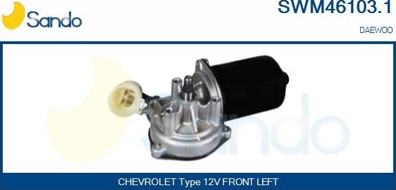Sando SWM46103.1 - Wiper Motor car-mod.net