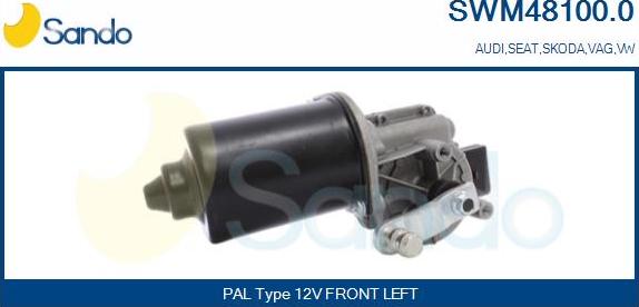 Sando SWM48100.0 - Wiper Motor car-mod.net