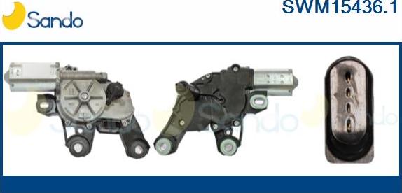 Sando SWM15436.1 - Wiper Motor car-mod.net