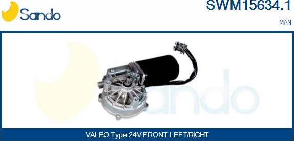 Sando SWM15634.1 - Wiper Motor car-mod.net