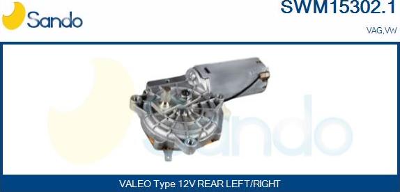 Sando SWM15302.1 - Wiper Motor car-mod.net