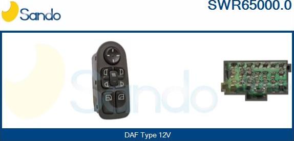Sando SWR65000.0 - Switch, window regulator car-mod.net