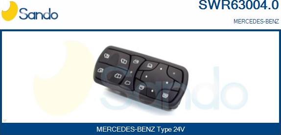 Sando SWR63004.0 - Switch, window regulator car-mod.net