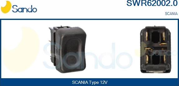 Sando SWR62002.0 - Switch, window regulator car-mod.net