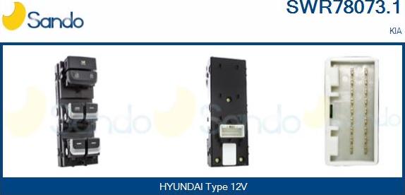 Sando SWR78073.1 - Switch, window regulator car-mod.net