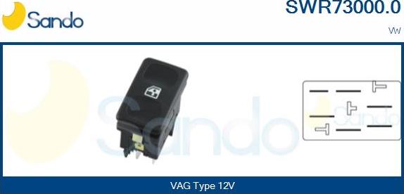 Sando SWR73000.0 - Switch, window regulator car-mod.net