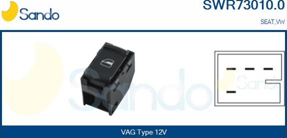 Sando SWR73010.0 - Switch, window regulator car-mod.net