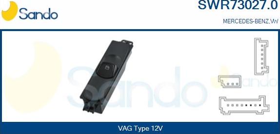 Sando SWR73027.0 - Switch, window regulator car-mod.net
