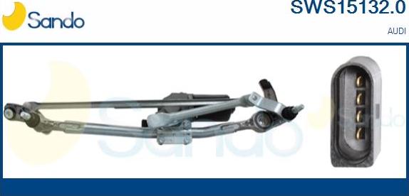 Sando SWS15132.0 - Window Wiper System car-mod.net