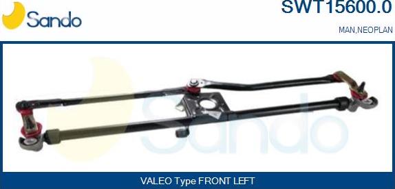 Sando SWT15600.0 - Wiper Linkage car-mod.net