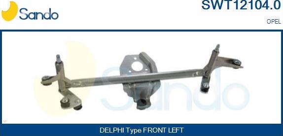 Sando SWT12104.0 - Wiper Linkage car-mod.net