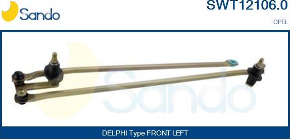 Sando SWT12106.0 - Wiper Linkage car-mod.net