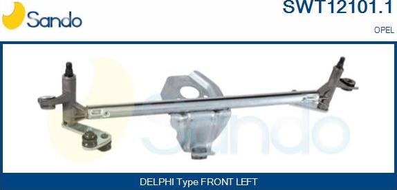 Sando SWT12101.1 - Wiper Linkage car-mod.net