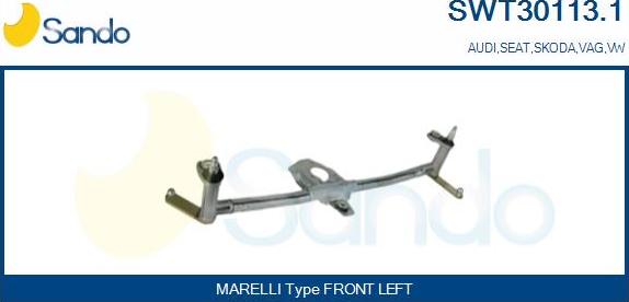 Sando SWT30113.1 - Wiper Linkage car-mod.net