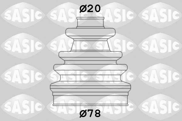 Sasic 9004637 - Bellow, drive shaft car-mod.net