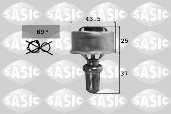 Sasic 9000392 - Coolant thermostat / housing car-mod.net