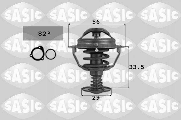 Sasic 9000739 - Coolant thermostat / housing car-mod.net