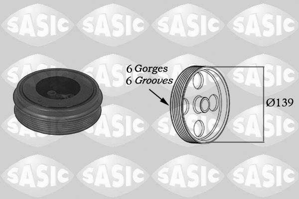 Sasic 9001803 - Belt Pulley, crankshaft car-mod.net
