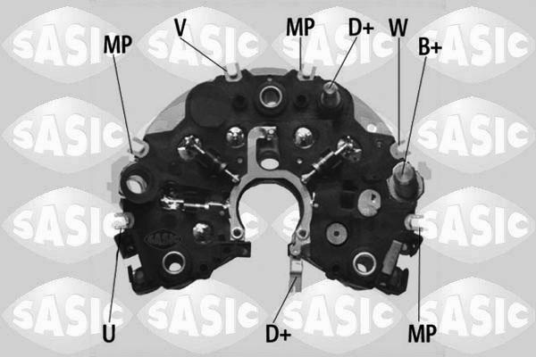 Sasic 9166005 - Rectifier, alternator car-mod.net