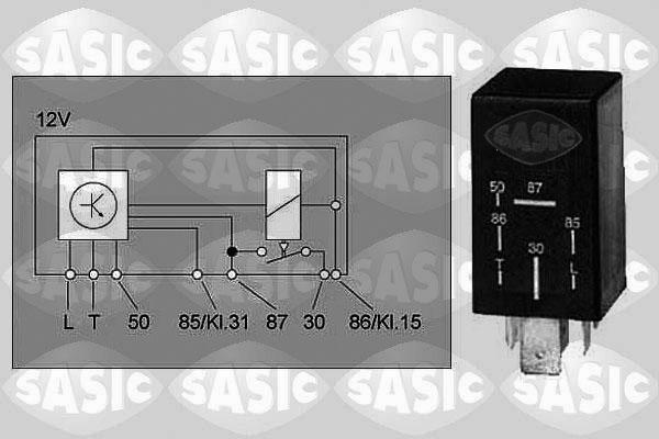 Sasic 9316005 - Relay, glow plug system car-mod.net