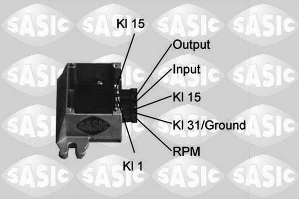 Sasic 9244001 - Control Unit, ignition system car-mod.net