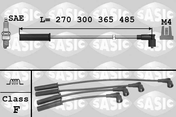 Sasic 9284005 - Ignition Cable Kit car-mod.net