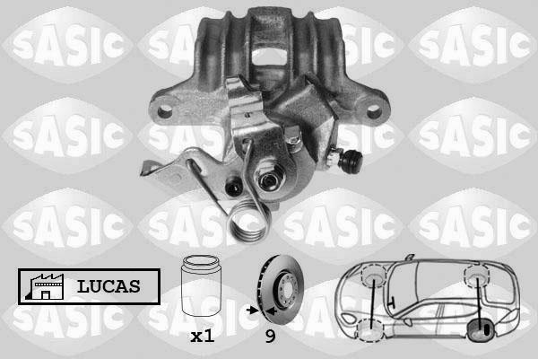 Sasic 6506010 - Brake Caliper car-mod.net