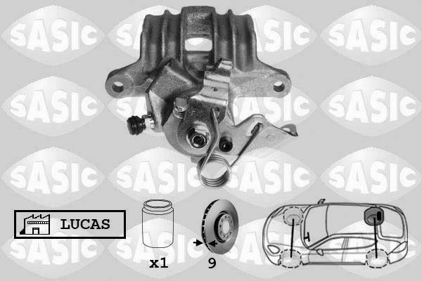 Sasic 6506011 - Brake Caliper car-mod.net