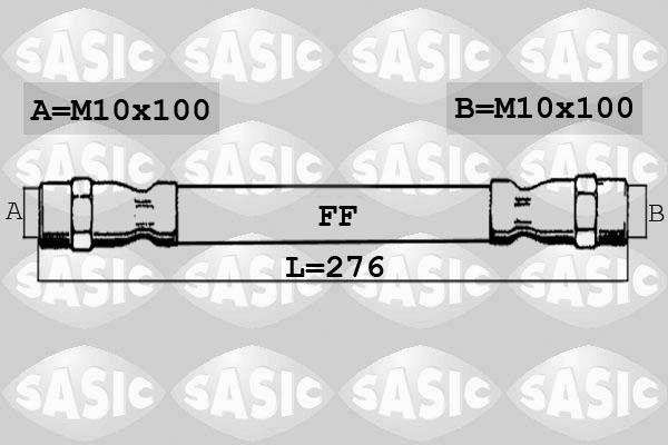 Sasic 6606145 - Brake Hose car-mod.net