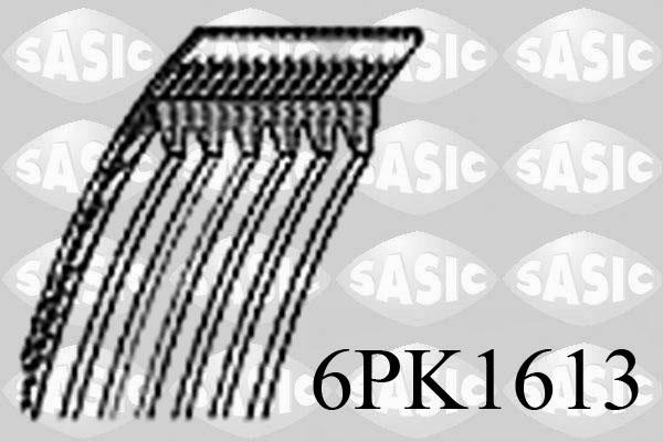 Sasic 6PK1613 - V-Ribbed Belt car-mod.net