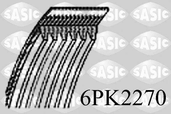 Sasic 6PK2270 - V-Ribbed Belt car-mod.net