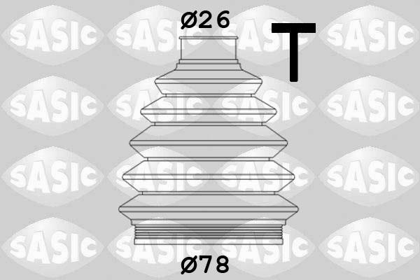 Sasic 1906021 - Bellow, drive shaft car-mod.net