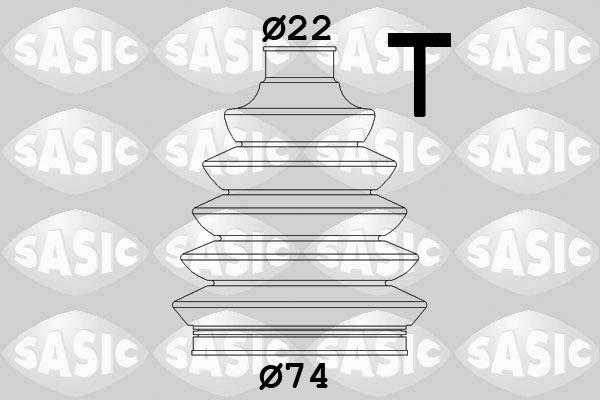 Sasic 1900011 - Bellow, drive shaft car-mod.net