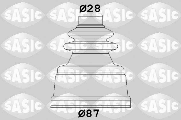 Sasic 1900018 - Bellow, drive shaft car-mod.net