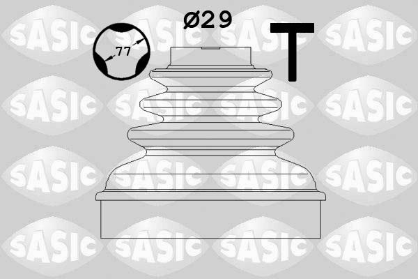 Sasic 1900022 - Bellow, drive shaft car-mod.net