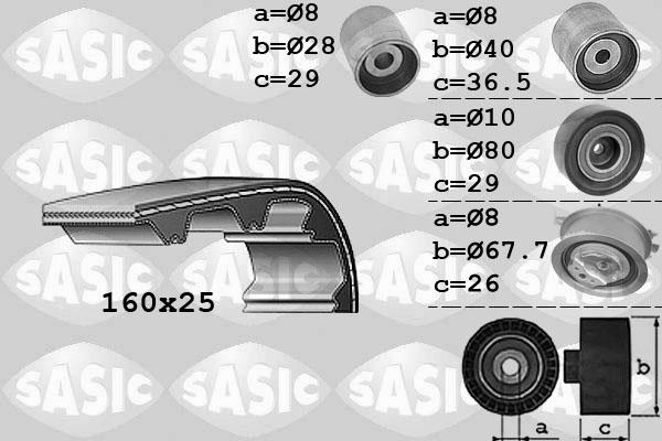 Sasic 1756059 - Timing Belt Set car-mod.net