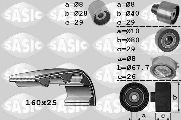 Sasic 1756068 - Timing Belt Set car-mod.net