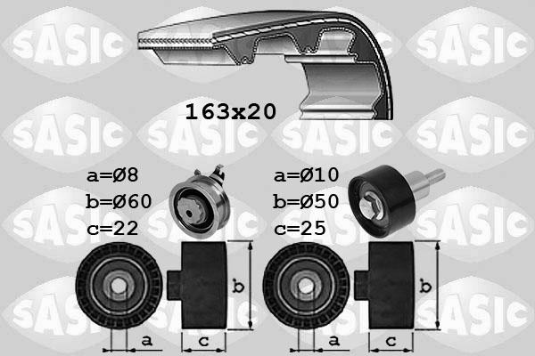 Sasic 1756081 - Timing Belt Set car-mod.net