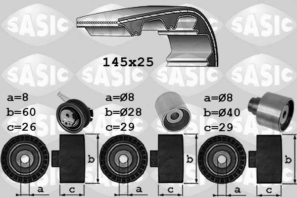 Sasic 1756087 - Timing Belt Set car-mod.net
