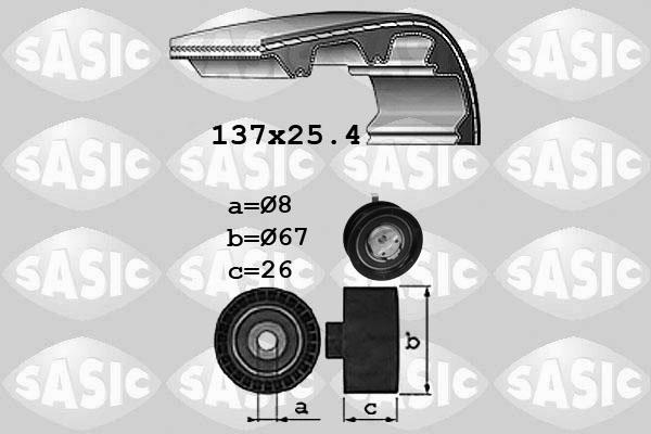 Sasic 1756037 - Timing Belt Set car-mod.net