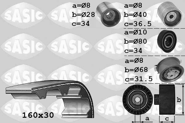 Sasic 1756070 - Timing Belt Set car-mod.net