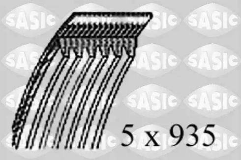 Sasic 1776037 - V-Ribbed Belt car-mod.net
