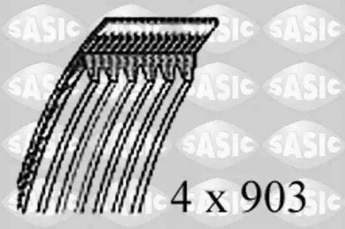 Sasic 1770013 - V-Ribbed Belt car-mod.net