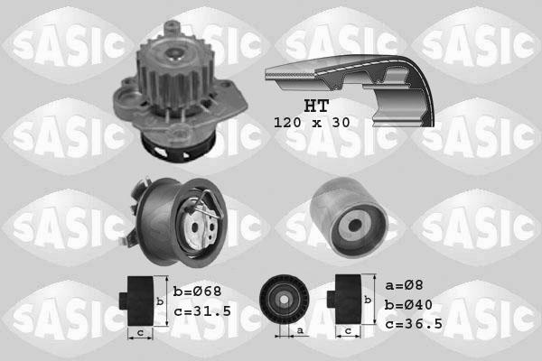 Sasic 3906003 - Water Pump & Timing Belt Set car-mod.net